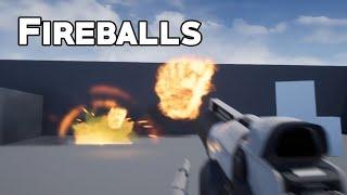 UE4 Tutorial: Fireballs