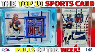 NATIONAL TREASURES FOOTBALL RELEASE WEEK!  | TOP 10 SPORTS CARD PULLS OF THE WEEK | EP 168