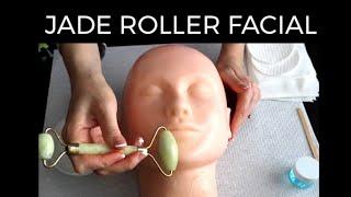 Jade Roller Facial Technique