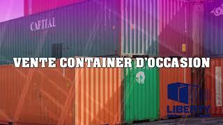 Vente container maritime neuf et d'occasion et vente conteneur stockage en France et en Europe