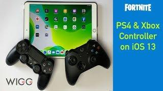 PS4 and XBox controllers on iOS13 - tested with Fortnite and others