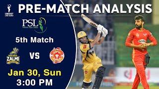 PSL 2022: Peshawar Zalmi vs Islamabad United 5th Match Prediction | PSZ vs ISU match analysis