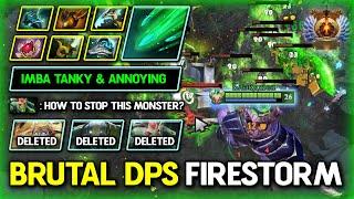 REAL MONSTER OFFLANE Underlord IMBA Tanky & Annoying DPS Firestorm Even Medusa Can't Stop Him DotA 2