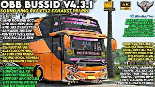 OBB BUSSID V4.3.1 SOUND HINO RK8 ETS2 EXHAUST PRI PRI | Grafik Hd Realistis | Bussid