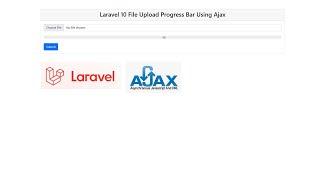Laravel 10 File Upload Progress Bar Using Ajax