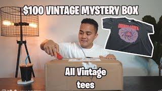 $100 Vintage Mystery Box (ALL VINTAGE TEES) Worth it?