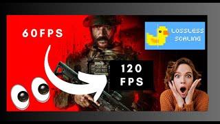 DOUBLE your Fps for only $7 - LOSSLESS SCALING