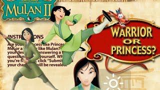 Warrior or Princess - Disney Games To Play - yourchannelkids