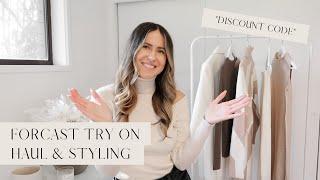 FORCAST TRY ON HAUL & STYLING (with discount code) | Paige Kennedy