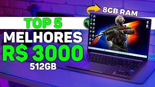 The Best NOTEBOOKS that RUN GAMES up to 3000 Reais (2025) GOOD and CHEAP