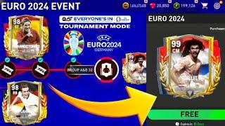 99 OVR ICON GULLIT!! FC MOBILE EURO 2024™ EVENT & EURO TOURNAMENT MODE | EURO EVENT FC MOBILE 24!