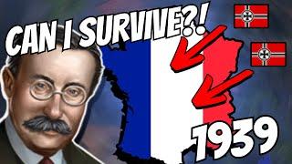 SURVIVING as FRANCE in the 1939 START! - Hearts of Iron 4