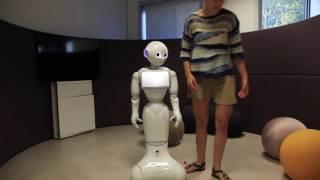[AI Lab] Pepper robot learning "ball in a cup"