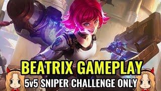 Beatrix Sniper Game Only | 5v5 Gameplay Creation Camp (Beatrix Gameplay)