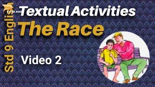 Textual Activities part 2/ The Race/ Std 9 English/ by English Eduspot Blog
