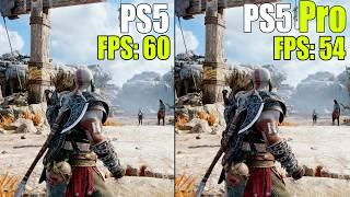 God of War Ragnarök on PS5 vs. PS5 Pro One of the Best | Graphics, Resolution and FPS Test