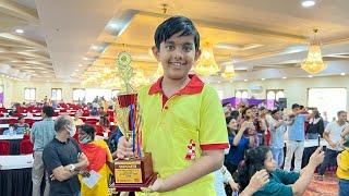 "I want to become the youngest World Champion" | Vivaan Vishal Shah | Champion National U-10