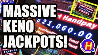 Our BIGGEST KENO JACKPOTS Ever! #KENONATION