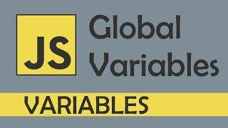 Global variables in JS