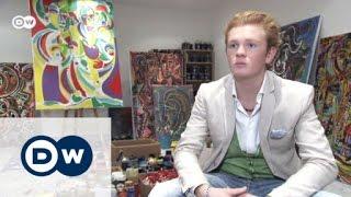 Art world star at 18: Leon Löwentraut | Euromaxx