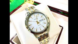 Đồng hồ citizen BF2018-52A- nam - máy quartz/pin- dây thép không gỉ