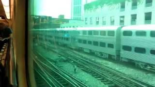 Metra UP West Line full ride (Chicago - Elburn)