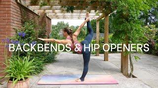 50-Minute Intermediate Yoga Flow | Backbend & Hip Opening Practice