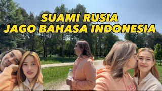 HIDUP DI LUAR NEGRI TIAP HARI JALAN SEHAT DI TAMAN #vlog #dailyvlog #mixmarriage #russia #indonesia