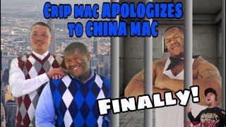 CRIP MAC APOLOGIZES TO CHINA MAC FINALLY!