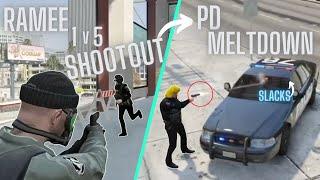 Ramee's INSANE Police Shootout leads to a PD MELTDOWN! (multiple POVs)