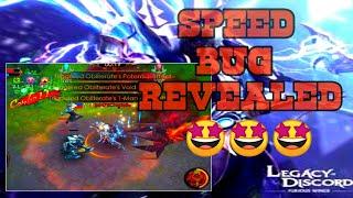 SPEED BUG TUTORIAL - LEGACY OF DISCORD