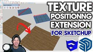 FAST Texture Placement in SketchUp with Eneroth Texture Positioning Tools!