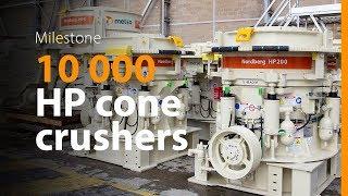 The most popular modern crusher - 10 000 sold HP crushers