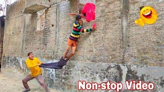 Non-stop Video Must Watch Funny Comedy Video 2021 Try to not Laugh || By Bindas Fun Masti