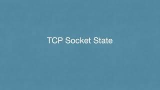 TCP Socket State