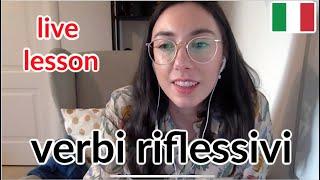 Unlock Italian Reflexive Verbs   VERBI RIFLESSIVI (A2) (+ a list of most used ones)