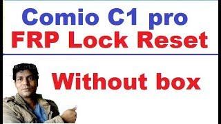 Comio c1 pro frp lock reset by ex mannan