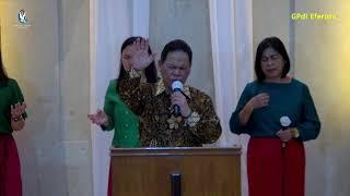 Ibadah Raya I, Minggu 22-12-2024, WL : Ibu Efni Tendean , Preacher : Ps. Roy Rombot