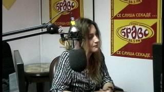 Sanja Ruseska vo Radio Bravo