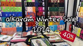 Alkaram Winter Sale 2024 | Alkaram Winter Collection | Alkaram Studio | Life with HiraHashaam