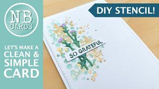 Messy Mixed Media Meets Clean and Simple! A Thank You Card Tutorial [2024/169]