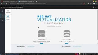 Deploying RHVM as a Self Hosted Engine