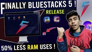 BLUESTACKS 5 Finally Here! Best Android Emulator OF 2021 50% Less Ram Uses Gaming on Slow Computers