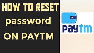 How to Reset Paytm Password | Paytm Forget  Password | Hindi (2022)