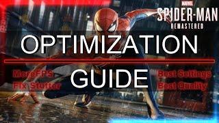 Spider man remastered: Ultimate Optimizing Guide | Boost Your FPS | Best Quality