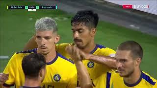 UEFA Conference League. D. Peretz goal (Maccabi Tel Aviv 3:0 Petrocub)