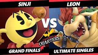 Captain's Quarters 4 Grand Finals - EMP | Sinji (Pac-Man) Vs. Leon (Bowser) SSBU Singles