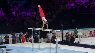 Lukas Dauser (GER) - GOLD  15,400 Parallel Bars Final - World Championships 2023