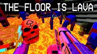 ultrakill but the floor is lava (new encore level 1-E)