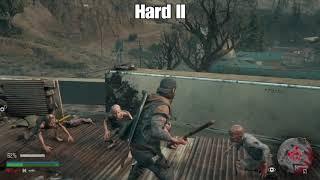 DAYS GONE - Comparison of levels of difficulty | HARD vs HARD II